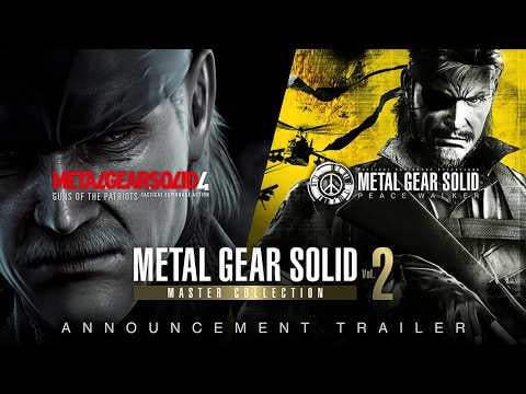 METAL GEAR SOLID: MASTER COLLECTION Vol.2 - Announcement Trailer