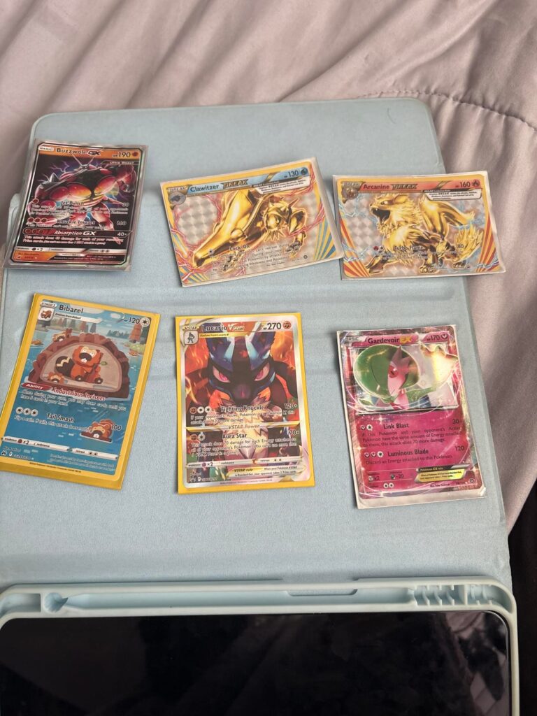 How to straighten out cards