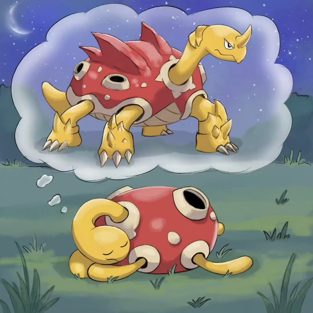 Shuckle dreams of an evolution - Happy Shuckle Day! [OC]