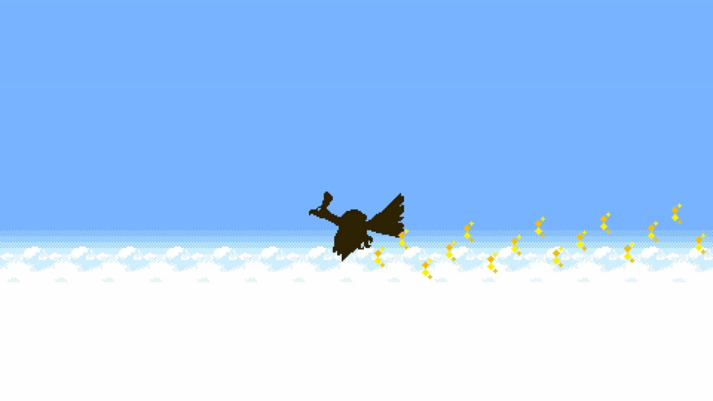 Took me a while. But I recreated Pokemon Gold's title screen but much larger and without the logo. (Animated)