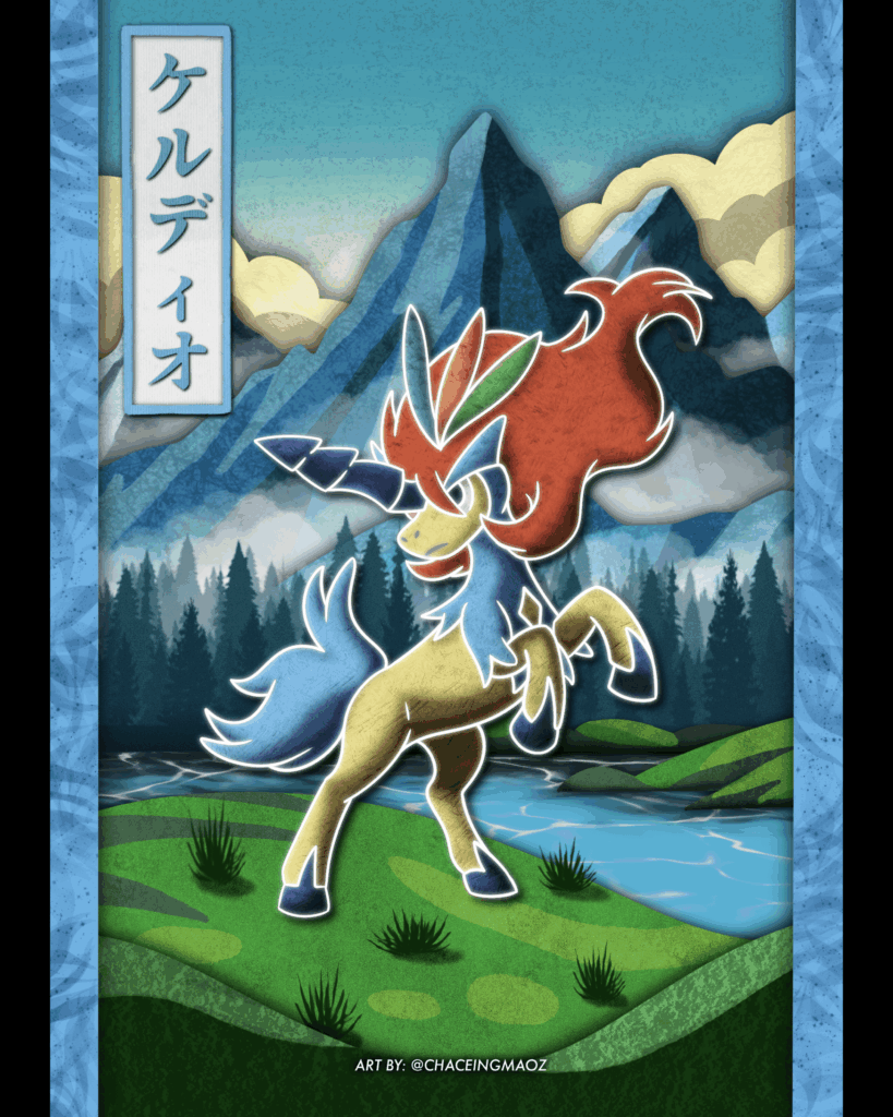 Keldeo for Year of the Horse
