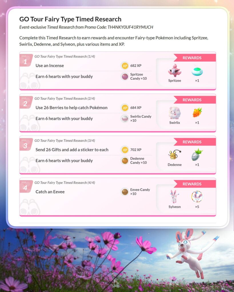 Go Tour Fairy Type Time Research
