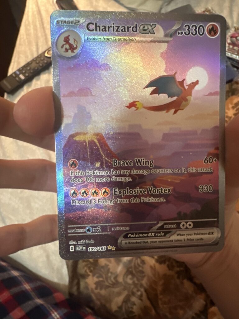 my second ever pack of 151 that i’ve opened