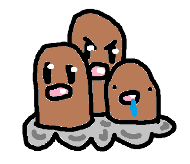 i drew 3 more mons in MSpaint,