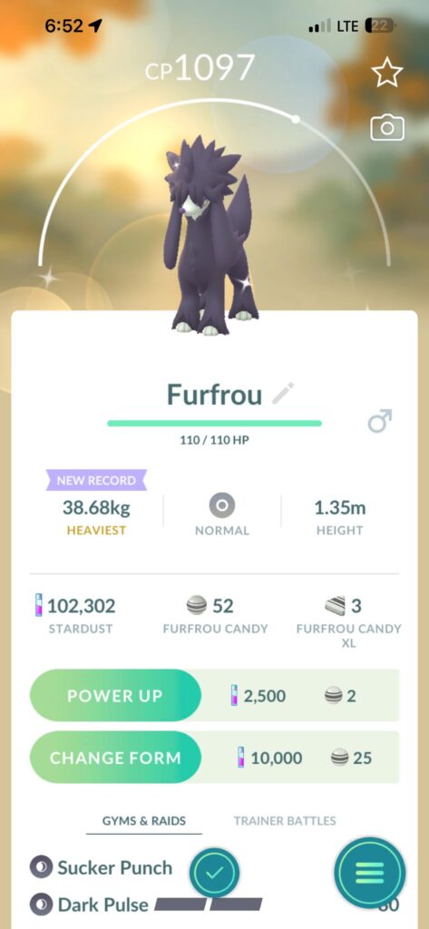 New Shiny!! what form should I change into?
