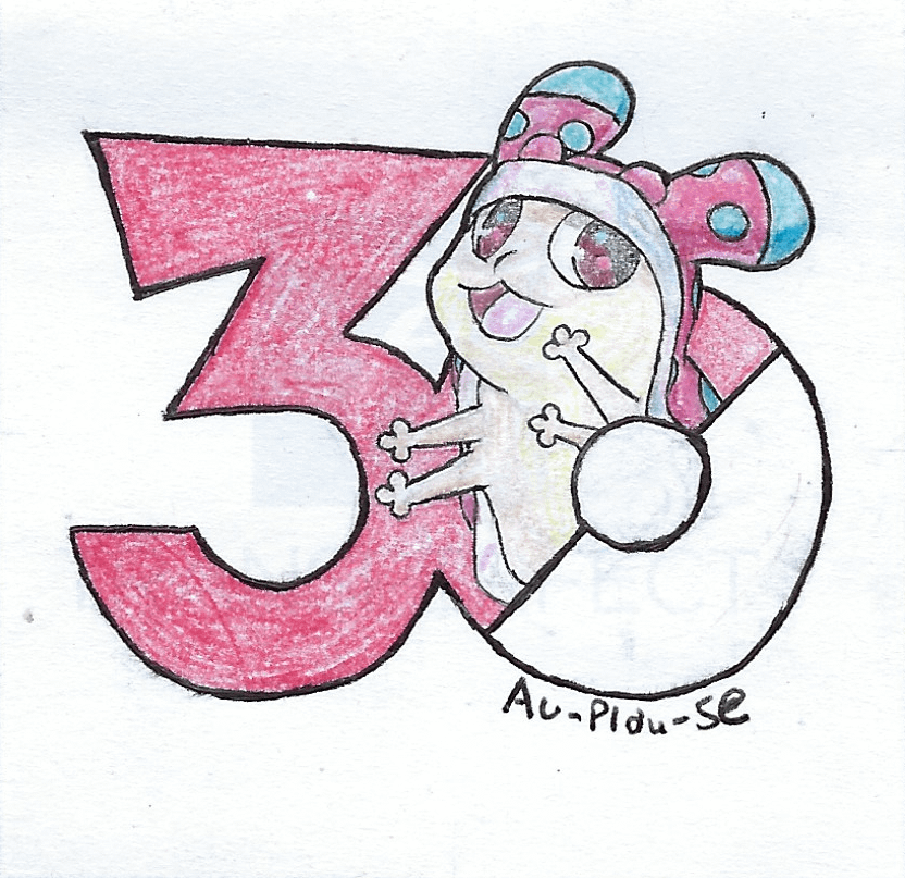 Snugooi celebrating Pokémon's 30th Anniversary[By: Au-Plau-Se (Me)]