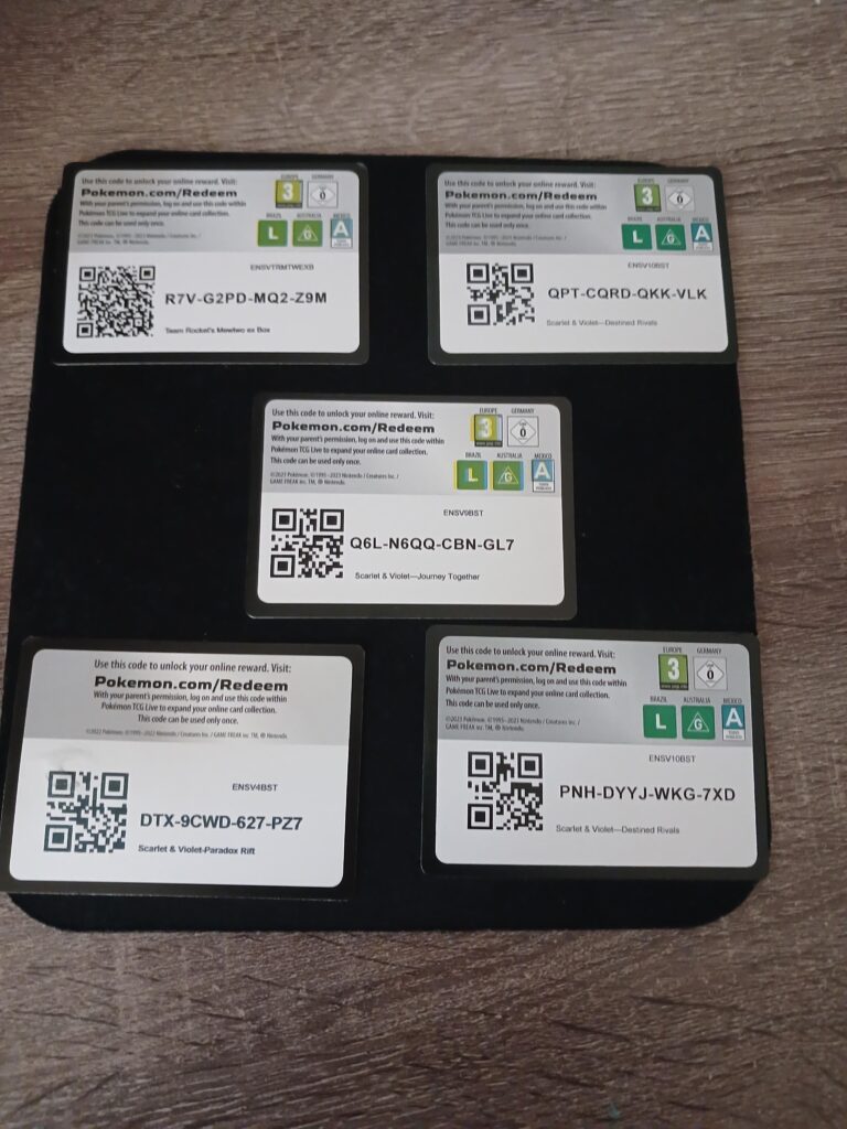 I got these codes from some packs I bought im goingnto give them away