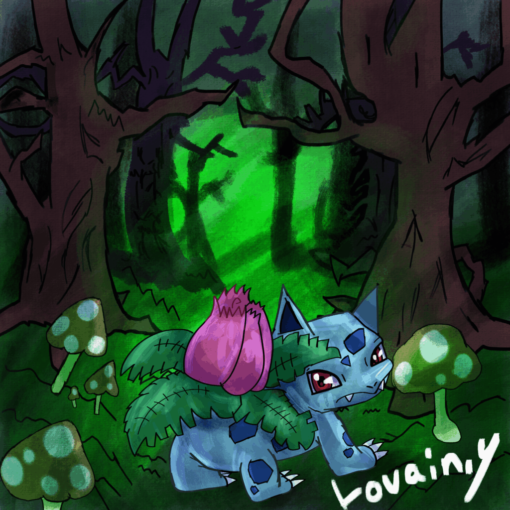 My Ivysaur Drawing (OC)