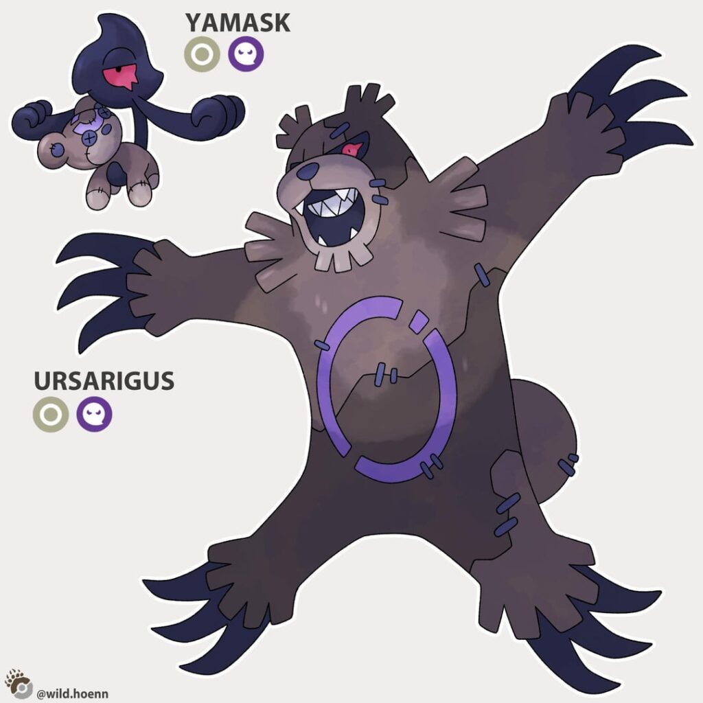 I designed a Yamask of every type!