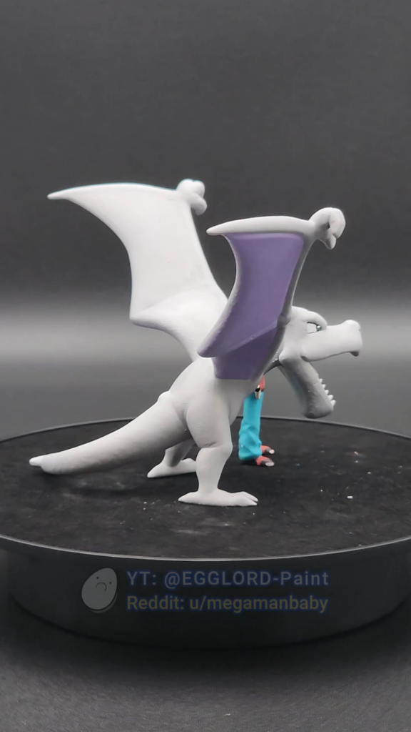 (Day 70) All Pokémon to Scale #0142 (Aerodactyl)