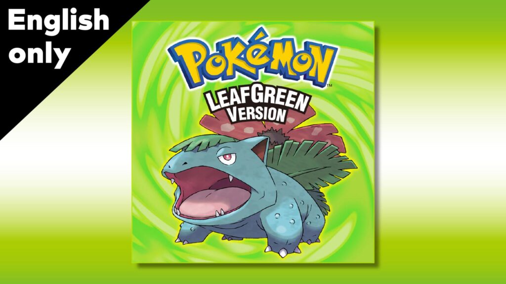 The eShop page for Pokémon LeafGreen is now available ($19.99)