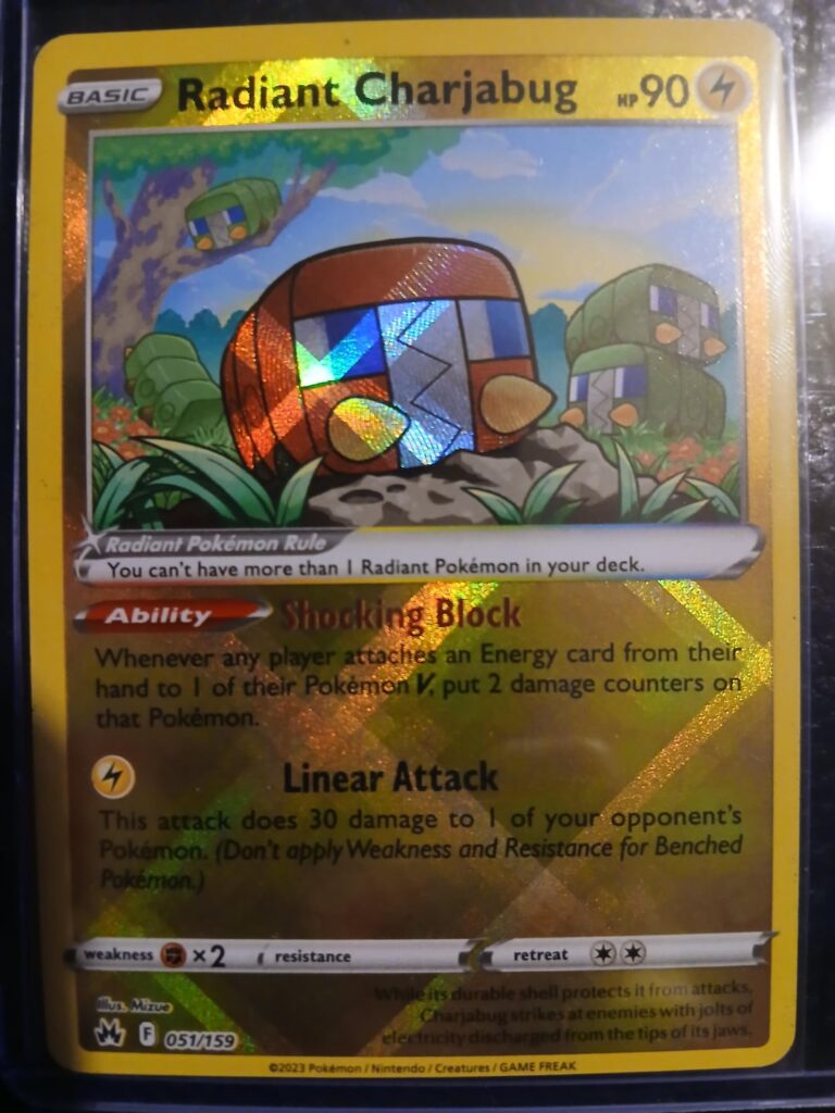 My charjabug has horrible centering