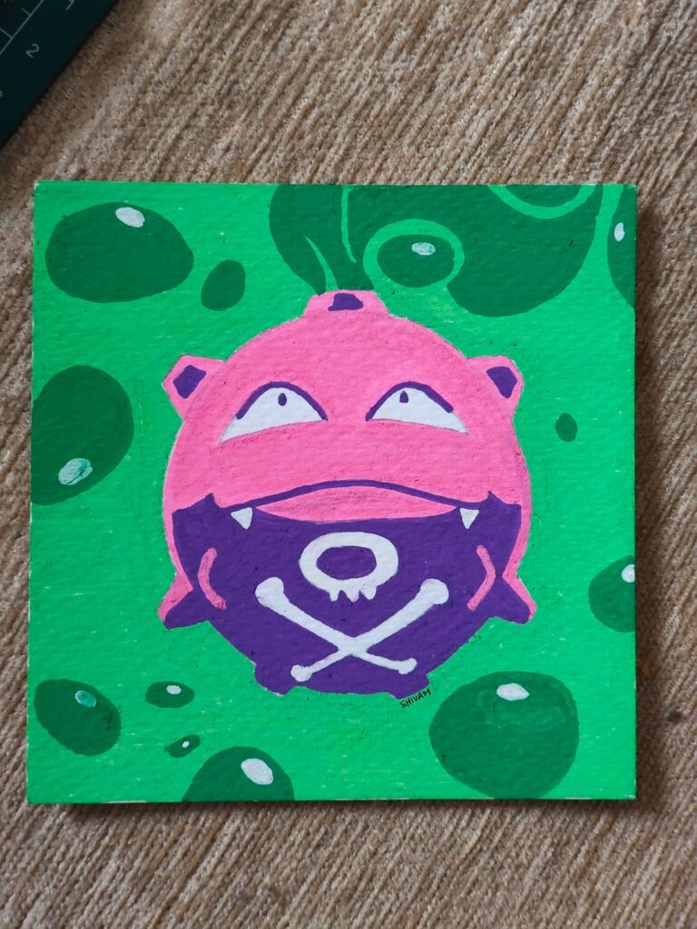 Koffing - Swipe left to evolve!