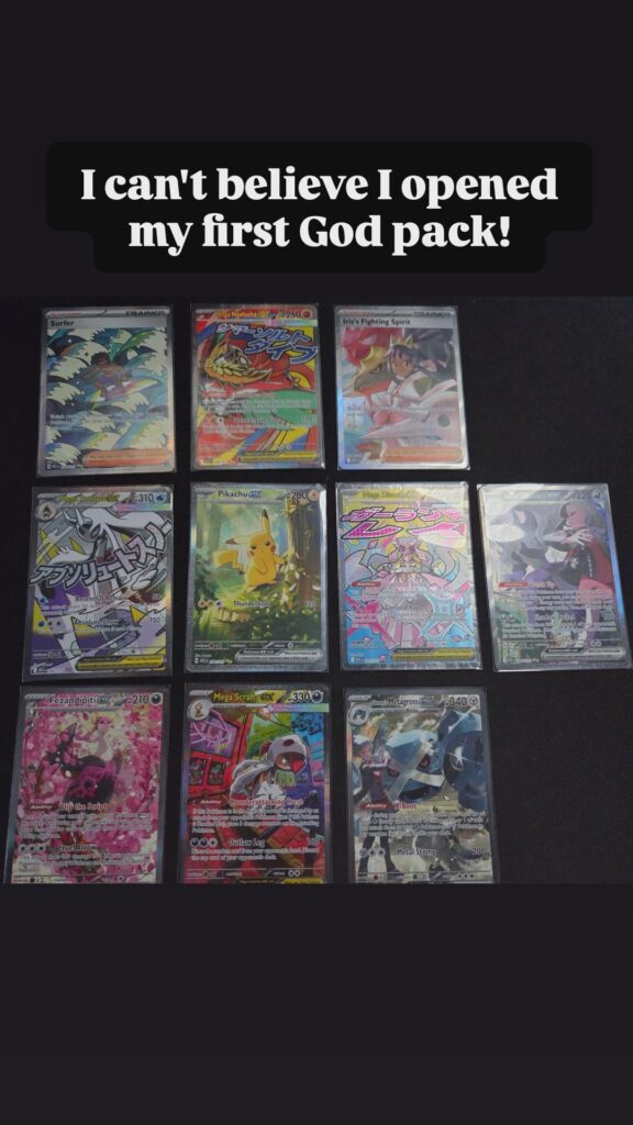 I opened a God pack from Ascended Heroes