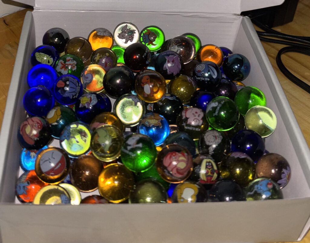 Help with these marbles?