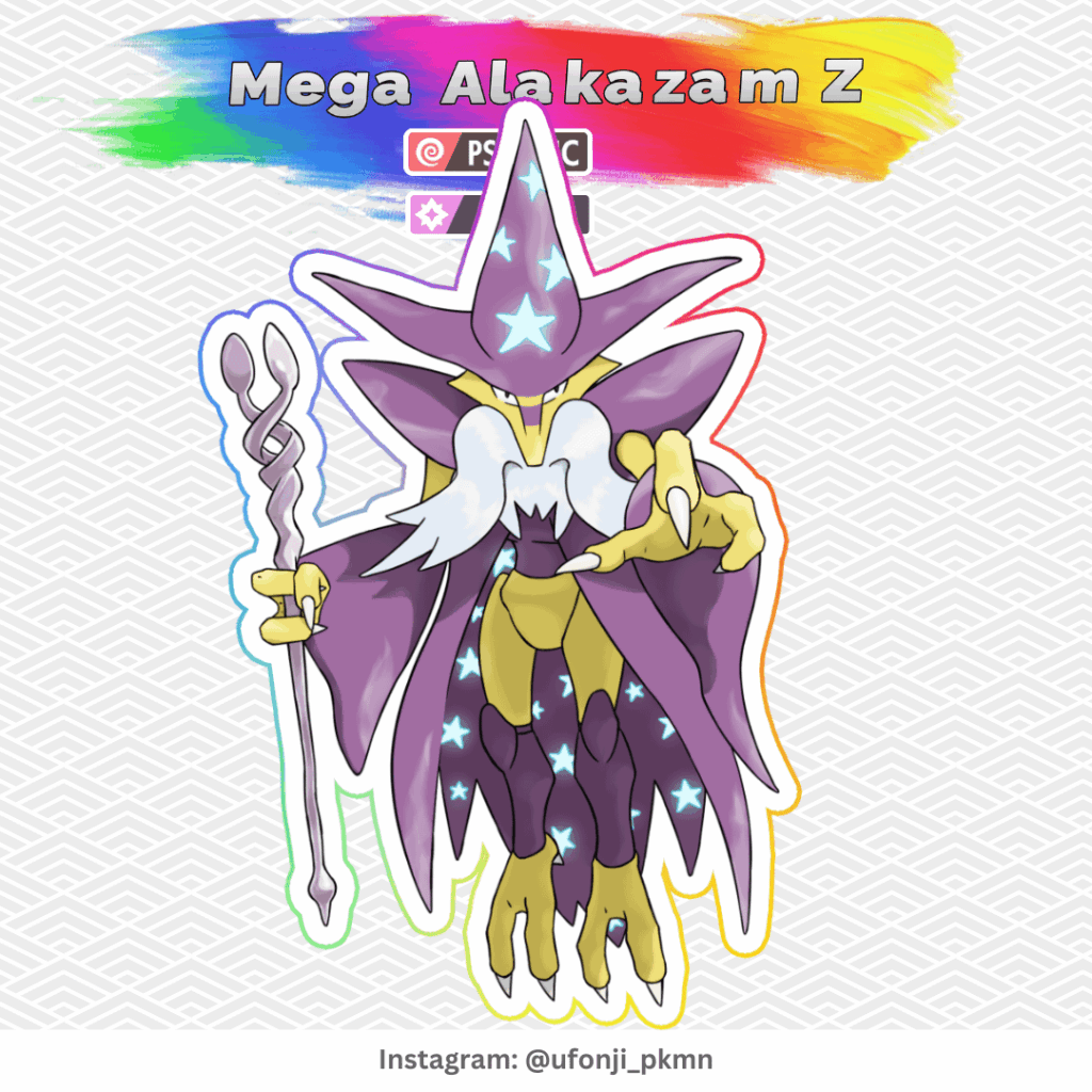 [OC] MEGA ALAKAZAM Z