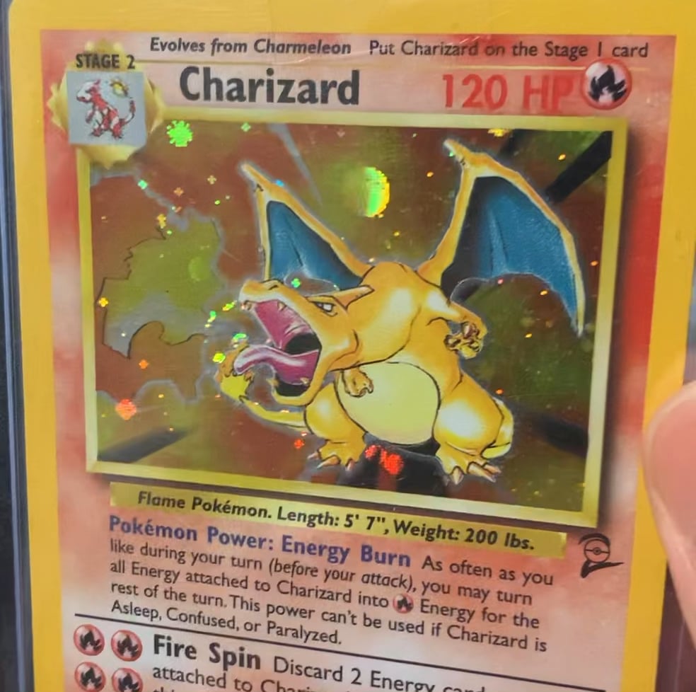Recently picked up what i’d call “charging the fire ball” swirl charizard
