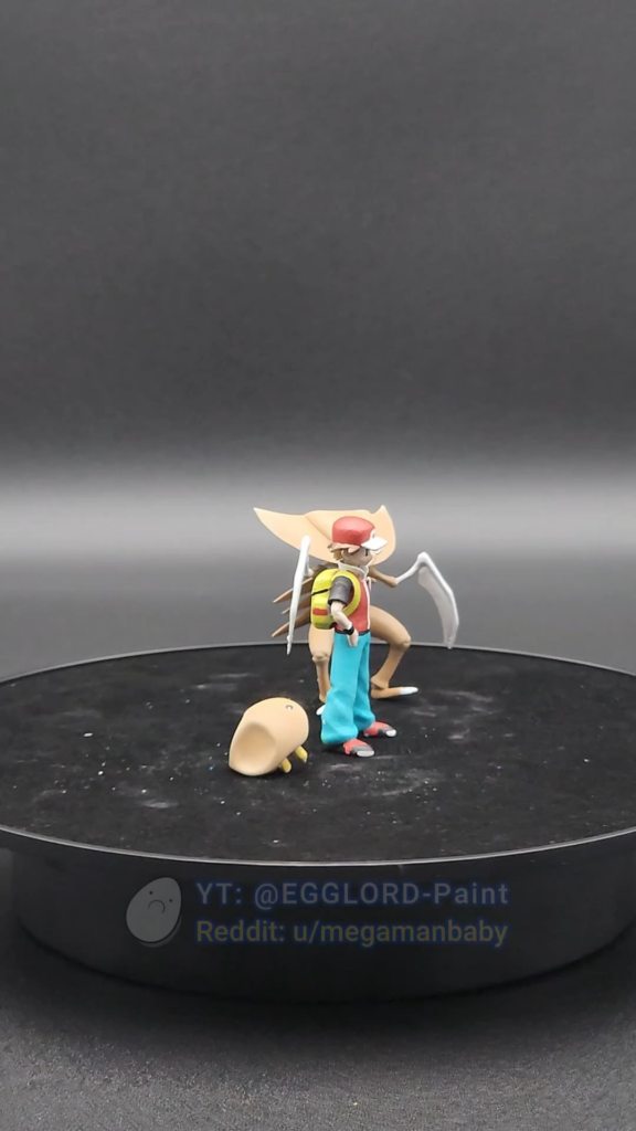 (Day 69) All Pokémon to Scale #0140 - #0141 (Kabuto, Kabutops)