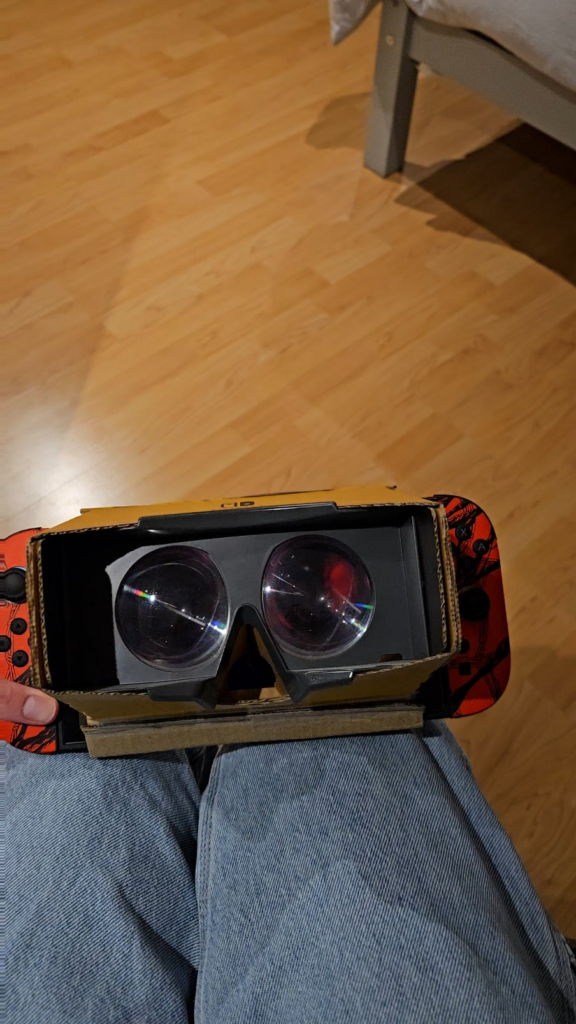 I made my labo VR headset compatible with switch 2 Virtual Boy