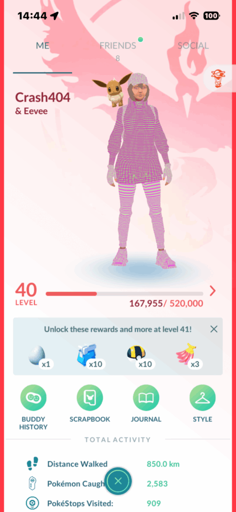 Funny glitch this morning