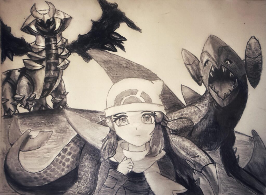 Pokémon Platinum Tribute (Pencil Art)