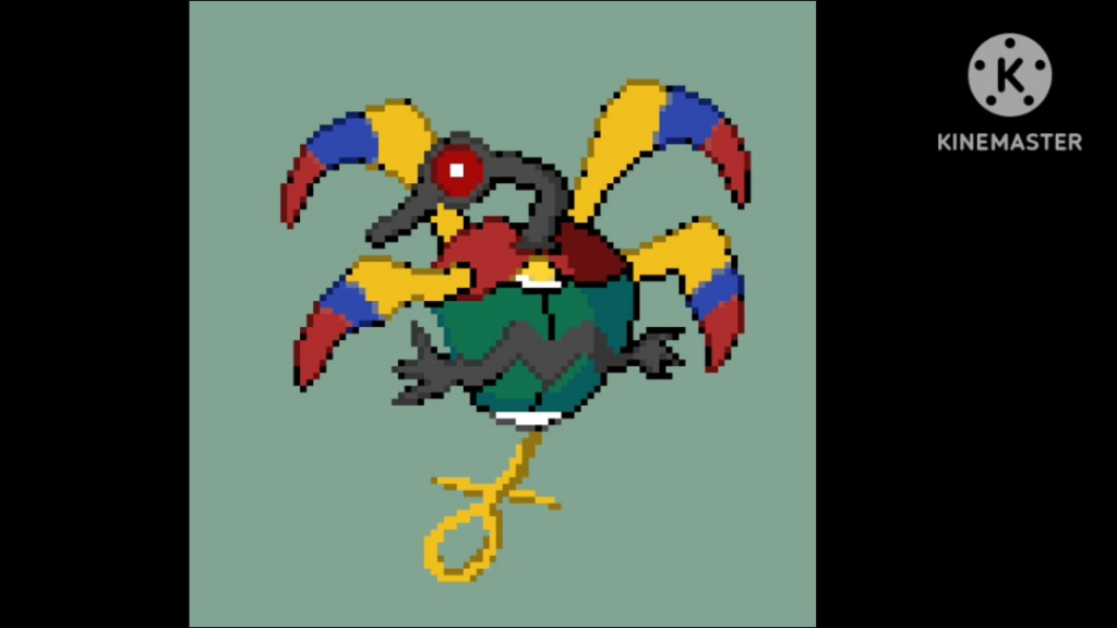 Deceaglyph (Deceased + Glyph) - Dark / Flying type. [OC]