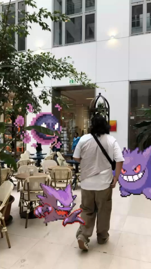 I merged some pokemon into photos of myself