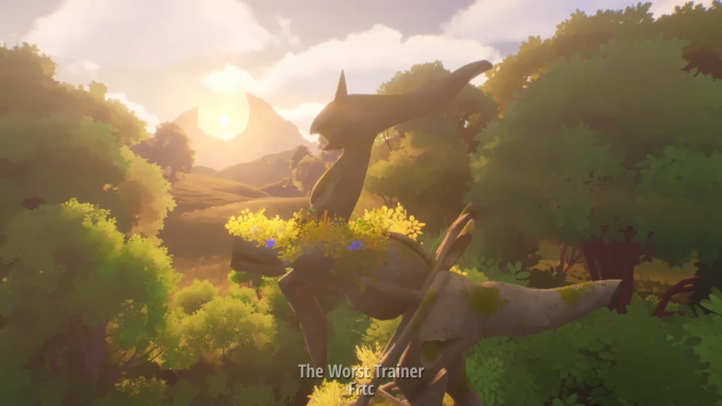 "Discovery of an Ancient Arceus Statue" [OC]