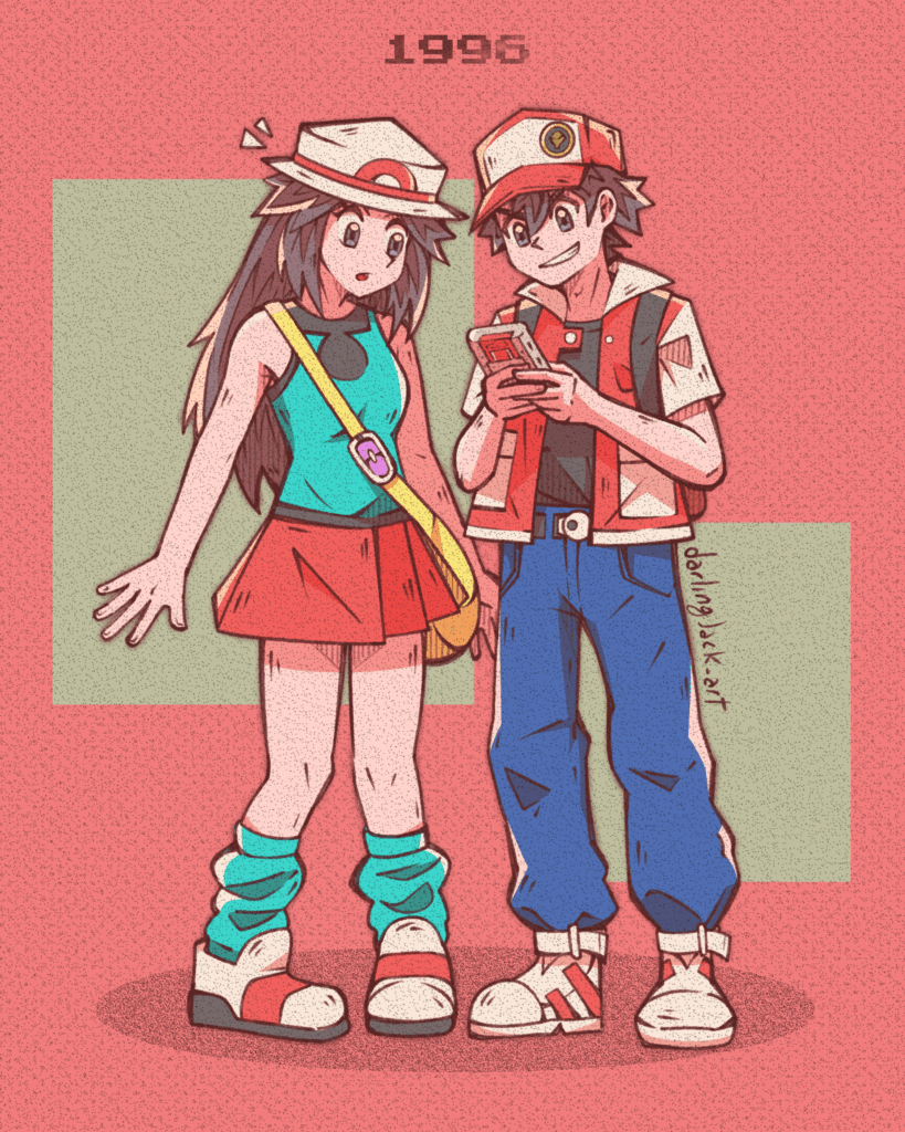 1996: Pokémon Red and Green 🔙 [OC]