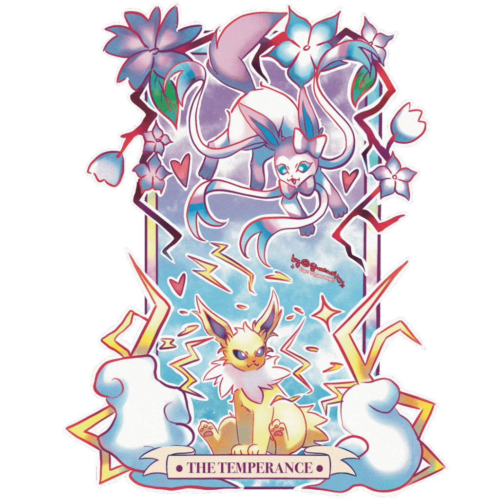 [OC] Sylveon & Jolteon (Shinies too)