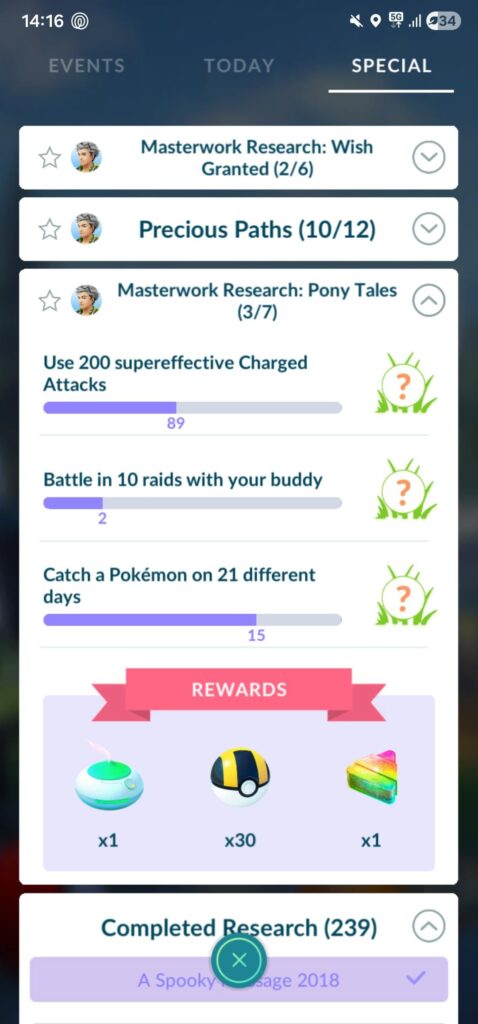 Battle in a raid with buddy task not updating for masterwork research?