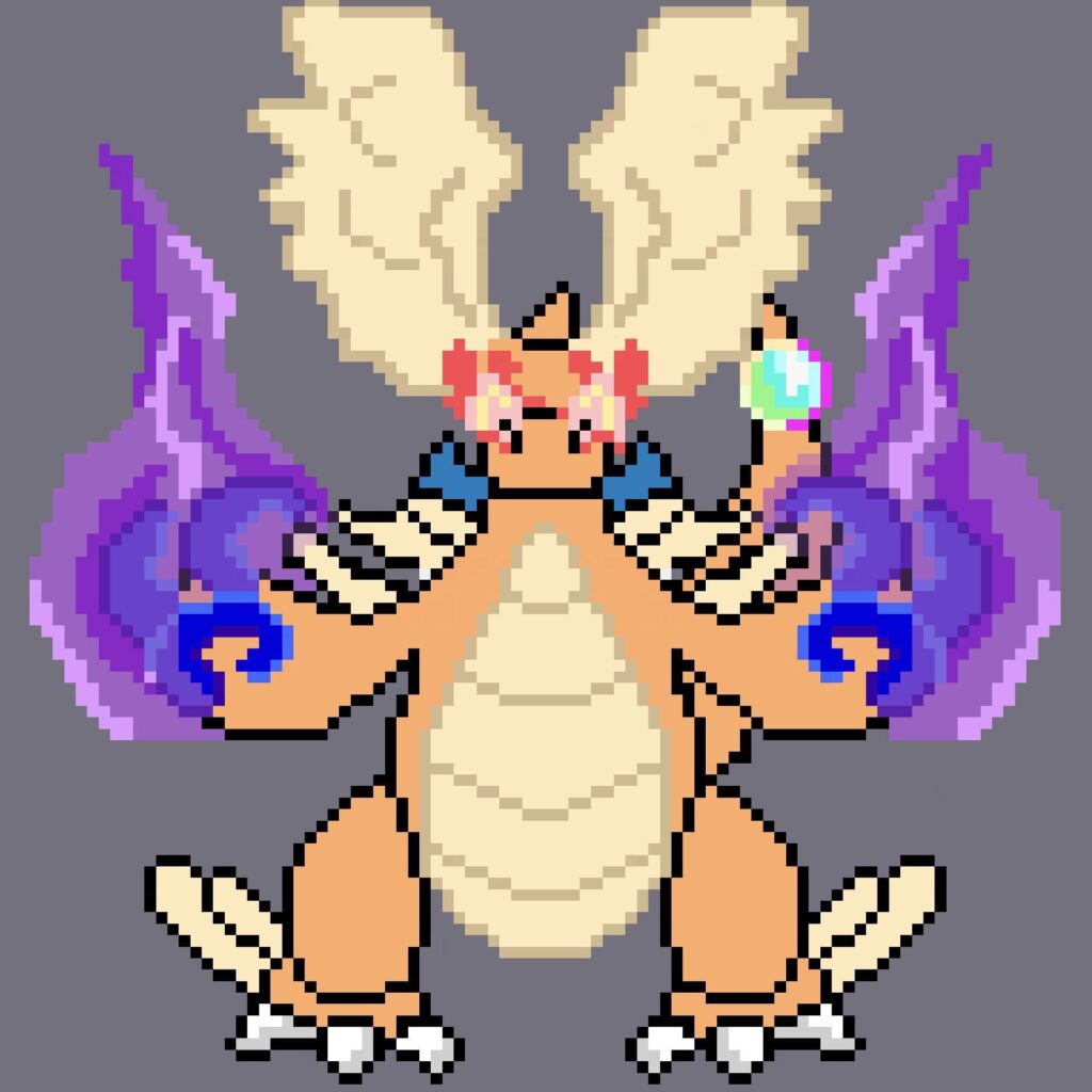 People say that Mega Dragonite is poorly designed, I disagree, it can look menacing if it wants
