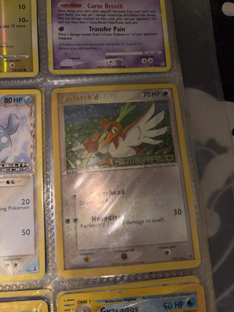 Looking through old cards and found this. Anyone know if it’s legit and exists?