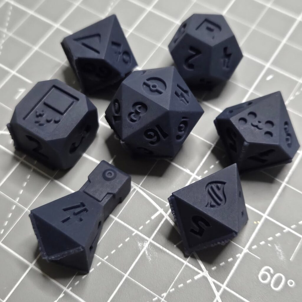 I'm making pokemon dice!