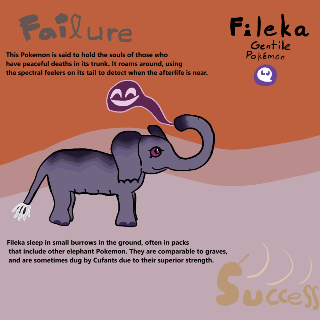 First Fakemon I've made in years! Elephants!!