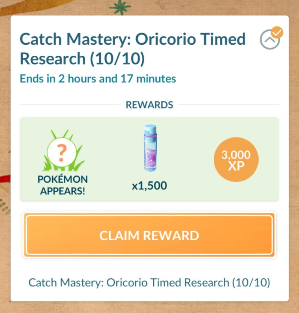 All that work and no shiny (Oricocococo)