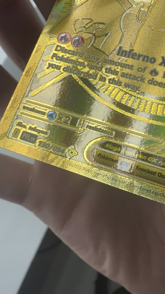 Mega Charizard X ex Gold #130