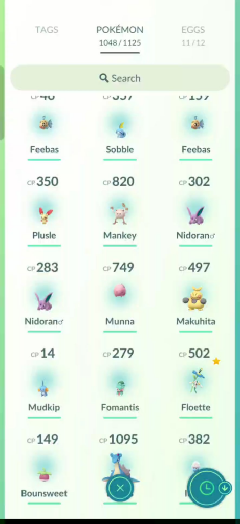 Which ones of these are event pokemons?