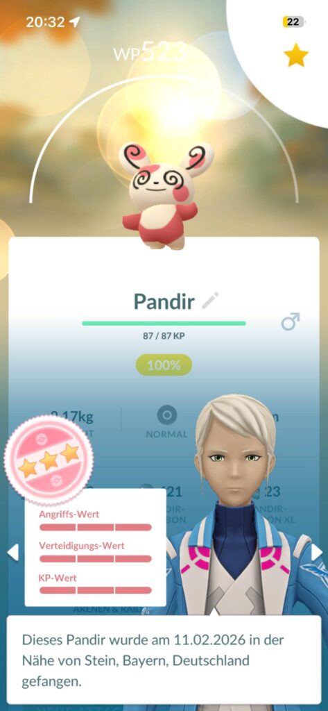 I got myself a hundo heart Spinda