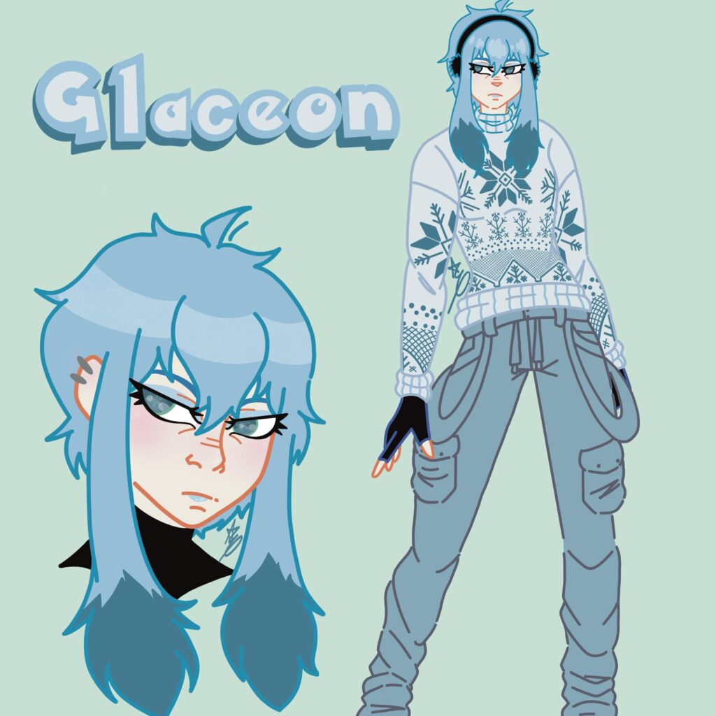 Human Glaceon [OC]