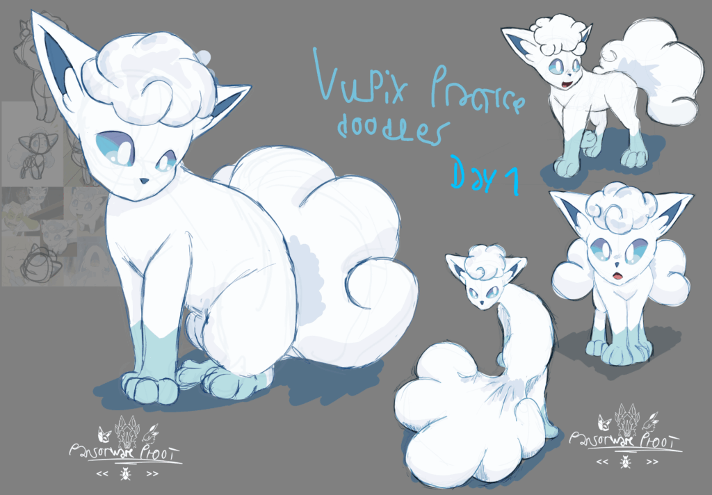 Alolan Vulpix practice