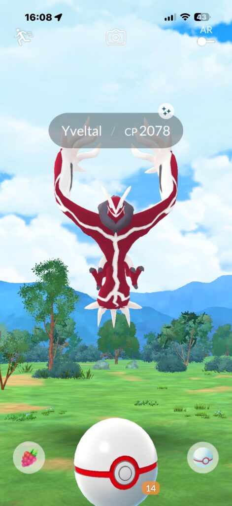 Confirmed Shiny Yveltal is live in Taiwan Raids right now