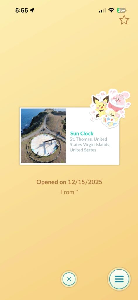 Postcards don’t get removed if attached to a removed pokestop