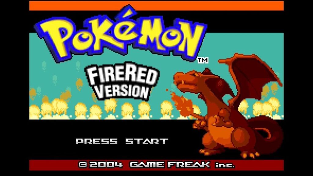 Pokemon FireRed and LeafGreen don’t even fill the screen vertically.