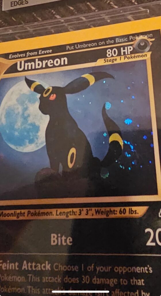 Hey everyone, I need some help! I can’t decide on a frame. Which one would you go with?For Umbreon ….? 1,2,3,4,5,6?