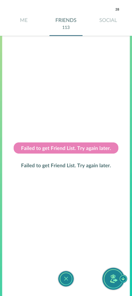 Friends list bug? Anyone else?