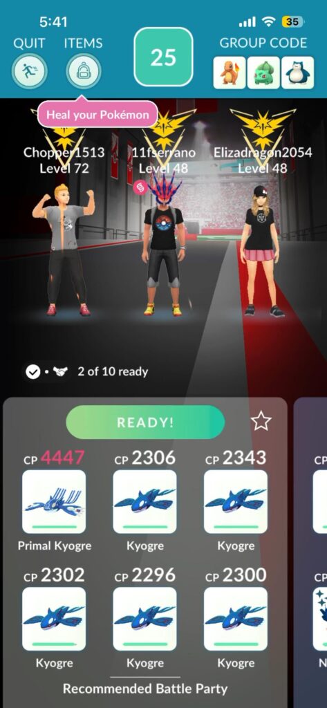 Team instinct for the win!