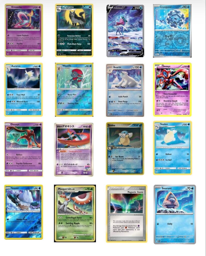 Mission to find all northern lights cards