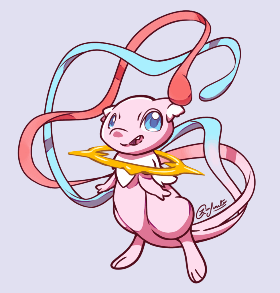 Made a Mega Mew design~