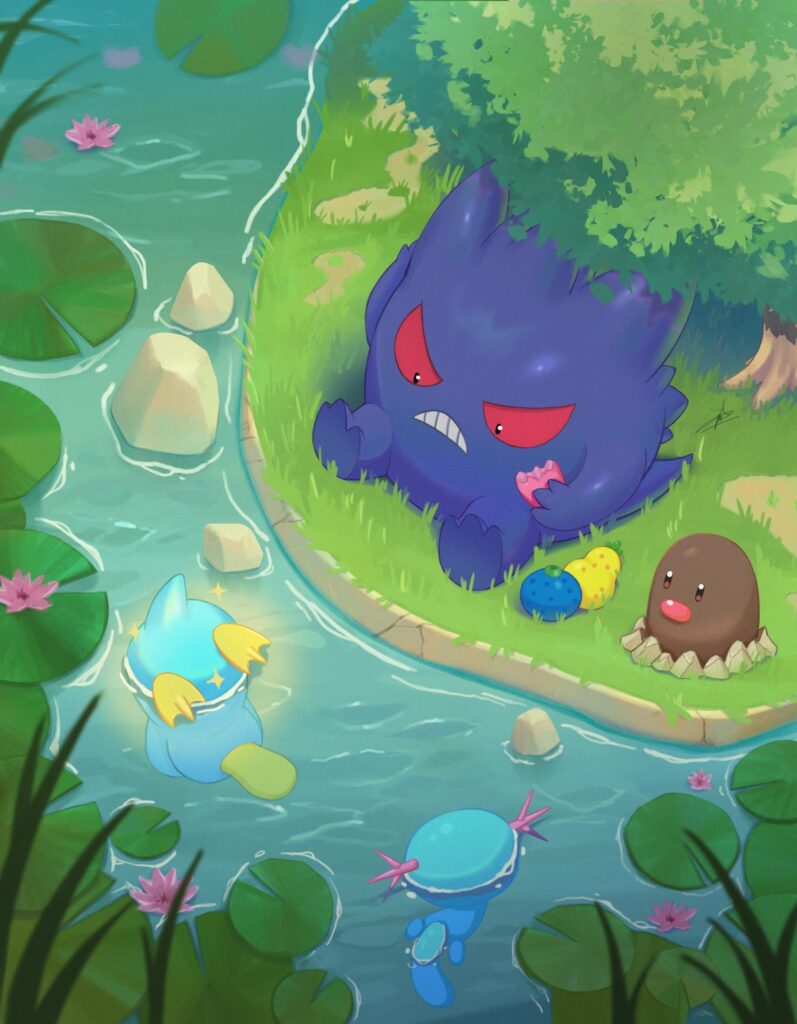 [OC] - Gengar is very confused right now